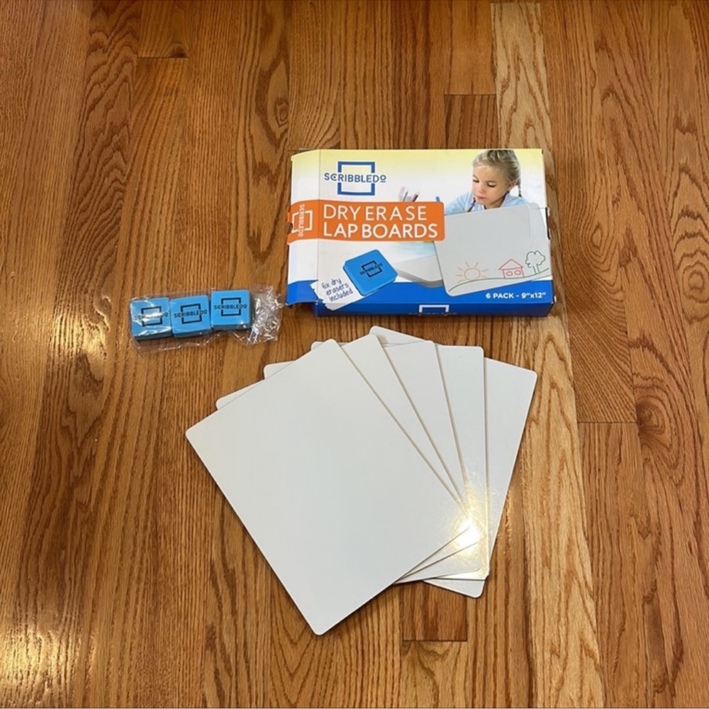 Scribbledo Dry Erase Boards and Erasers